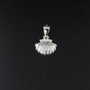 COLGANTE C/CADENA VIEIRA 9MM AG