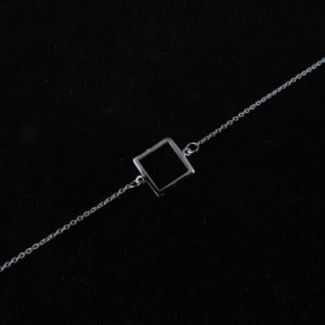 BRAZALETE CUADRADO AG