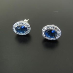 PENDIENTE ZAFIRO CCIRCONITA OJO AG