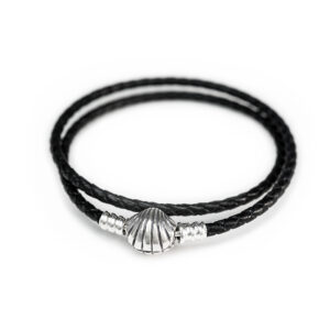 BRAZALETE PIEL DOBLE C VIEIRA AG