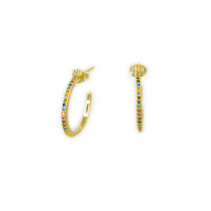 PENDIENTE CZ COLORES B. O.A. AG