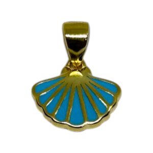 COLGANTE VIEIRA TURQ 12MM B.O.A AG