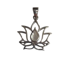 COLGANTE FLOR DE LOTO ABALÓN AG