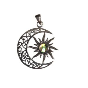 COLGANTE LUNA/NUDO ABALÓN AG