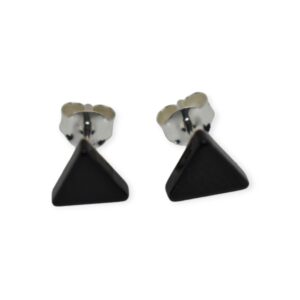 PENDIENTE AZABACHE TRIÁNGULO GR AG