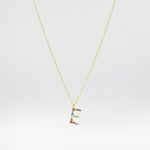 COLLAR INICIAL CON CZ Y UN B.O.A. AG