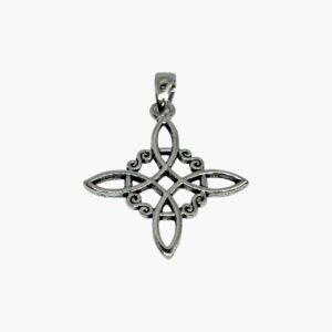 COLG NUDO DE BRUJA 18MM AG